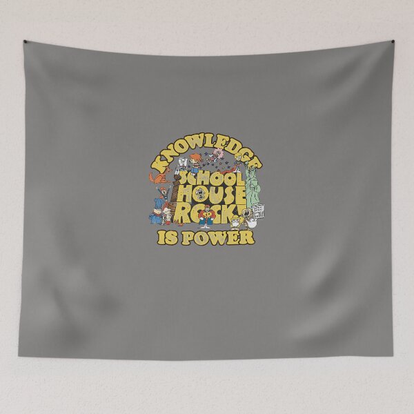 Artikelvorschau, SCHOOLHOUSE-ROCK-KNOWLEDGE-IS-POWER-LOGO-GROUP entworfen und verkauft von TalynnHuffordw.