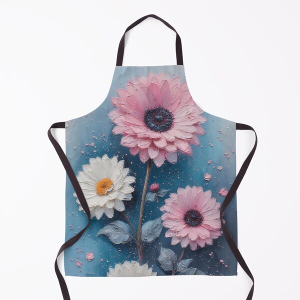 Item preview, Floral splendor in pink and white, oil painting designed and sold by Mianku | Für das Leben.