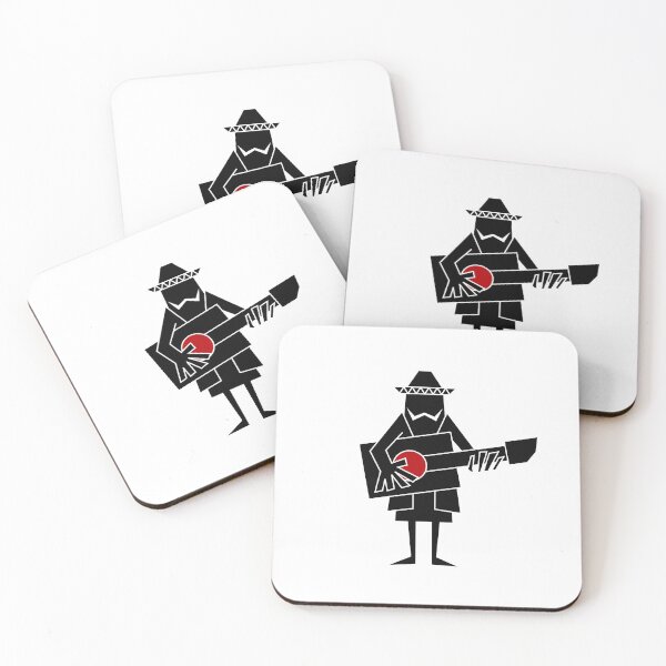 Item preview, Fiery Guitar Sound — Latin Music Silhouette Art(Only pictures) designed and sold by R-T-Gracie.