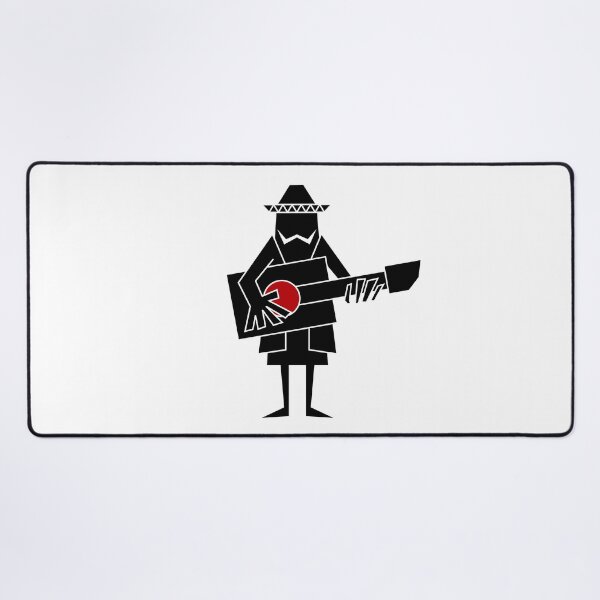 Item preview, Fiery Guitar Sound — Latin Music Silhouette Art(Only pictures) designed and sold by R-T-Gracie.