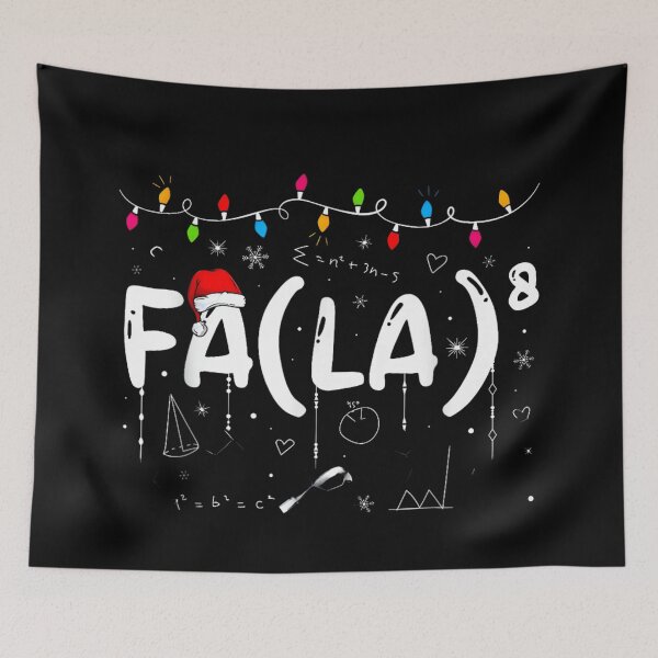 Item preview, Funny Math Christmas Pun Art for Science Teachers and Engineers designed and sold by DogoMalulu.