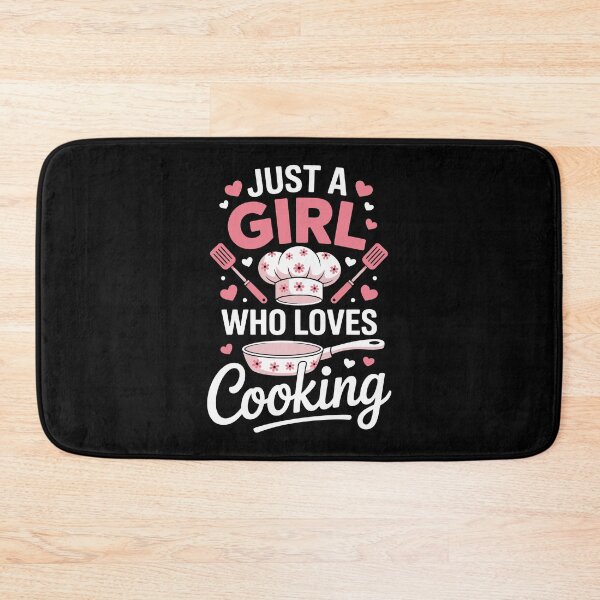 Item preview, Just a girl who loves cooking designed and sold by jkrphoto.