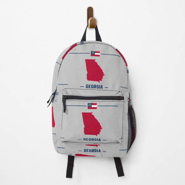 Item preview, Georgia Pride, Minimalist State Map & Flag Design designed and sold by mashmosh.