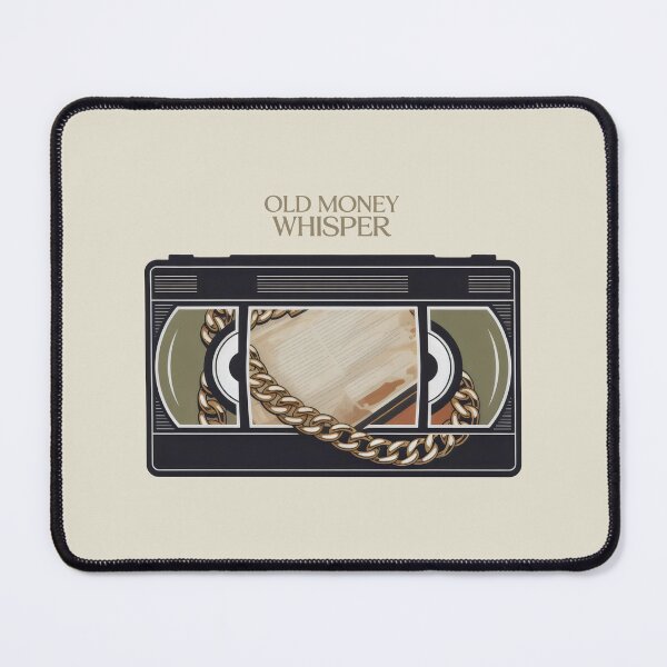 Item preview, Old Money Whisper Design with Vintage VHS and Gold Chain Accent designed and sold by SplashTastic.