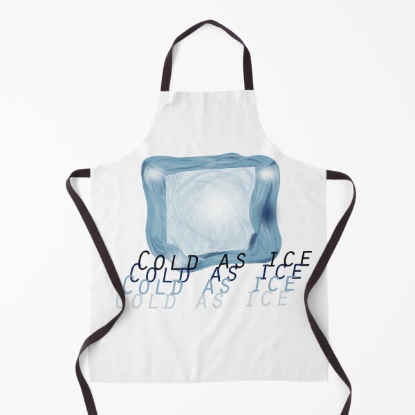 Item preview, Cold as Ice Typography – Blue Ice Cube Aesthetic designed and sold by Digital Muse Store.