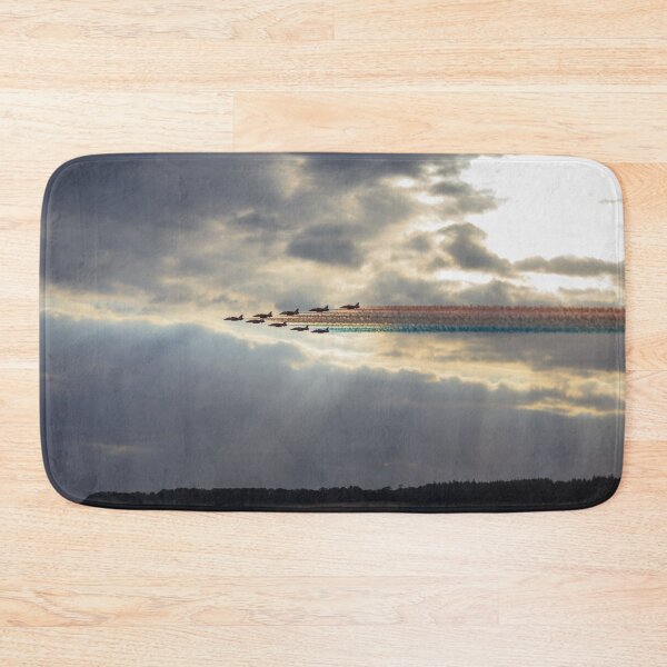 Item preview, The Red Arrows flying through the suns rays designed and sold by Aham Photos.