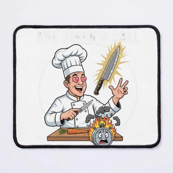 Item preview, Chef in Love With Knives – easily distracted designed and sold by w66aboo.