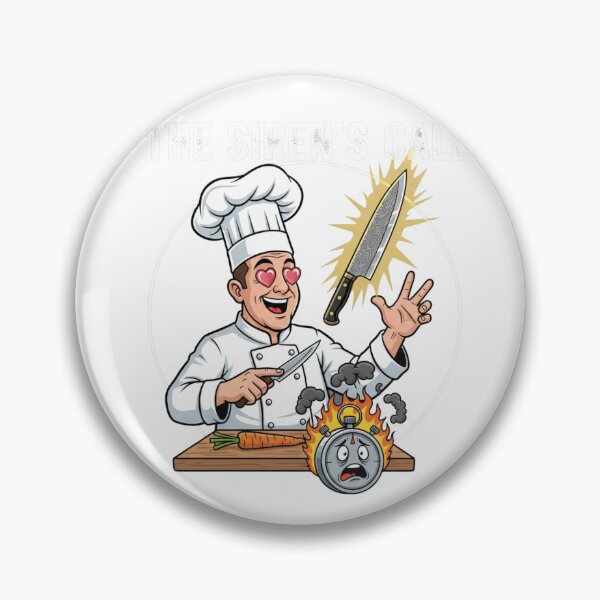 Item preview, Chef in Love With Knives – easily distracted  designed and sold by w66aboo.