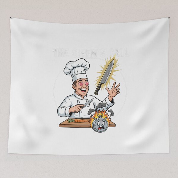 Item preview, Chef in Love With Knives – easily distracted  designed and sold by w66aboo.