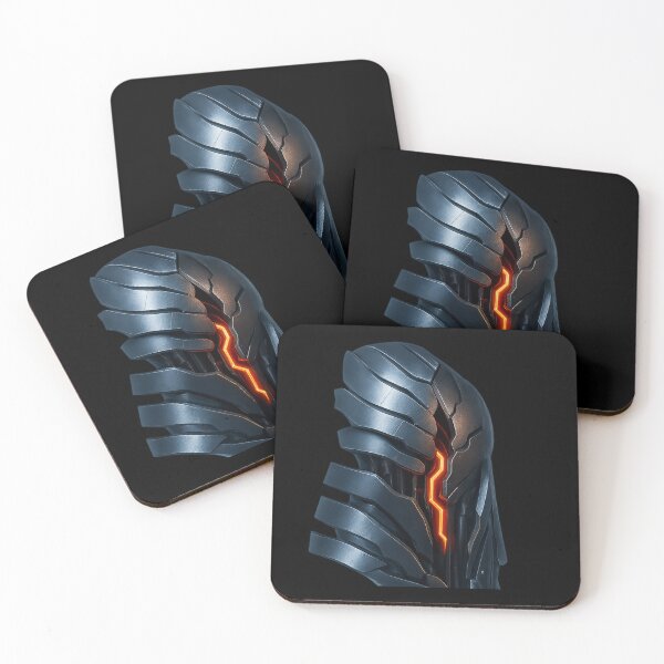 Item preview, Titanium Armor Core - Futuristic Split Design designed and sold by MKreative Studio.
