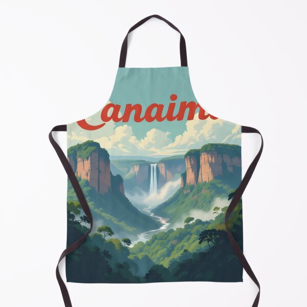 Item preview, Canaima National Park, Venezuela: Vintage-Style Painterly Travel Poster designed and sold by LSVart.