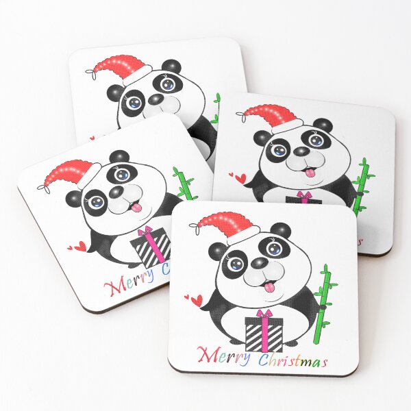 Item preview, Silly Panda On Christmas Eve  designed and sold by Shirley cute art .