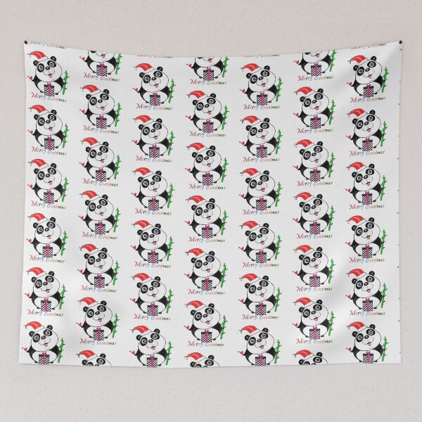 Item preview, Silly Panda On Christmas Eve  designed and sold by Shirley cute art .