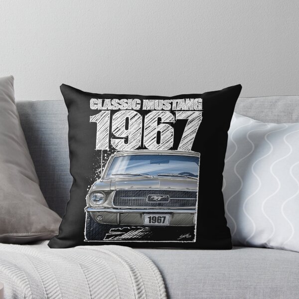 Item preview, 1967 Ford Mustang - Classic Muscle Car - Sauturn Gold (dark background) designed and sold by Petrolhead T-Shirts and Art.