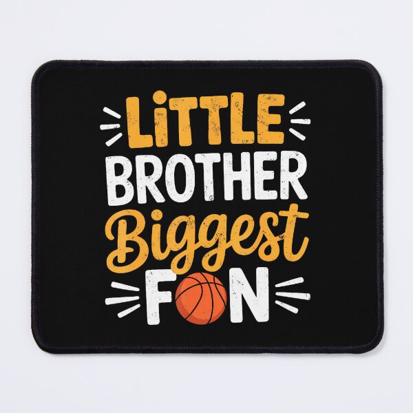 Item preview, Little Brother Biggest Fan Basketball Sister Funny Joke designed and sold by AdellGretchen.