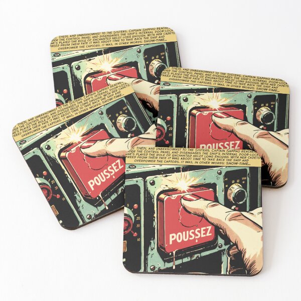 Item preview, The Adventures of Captain Sappho | PUSH! designed and sold by NickWhittleArt.