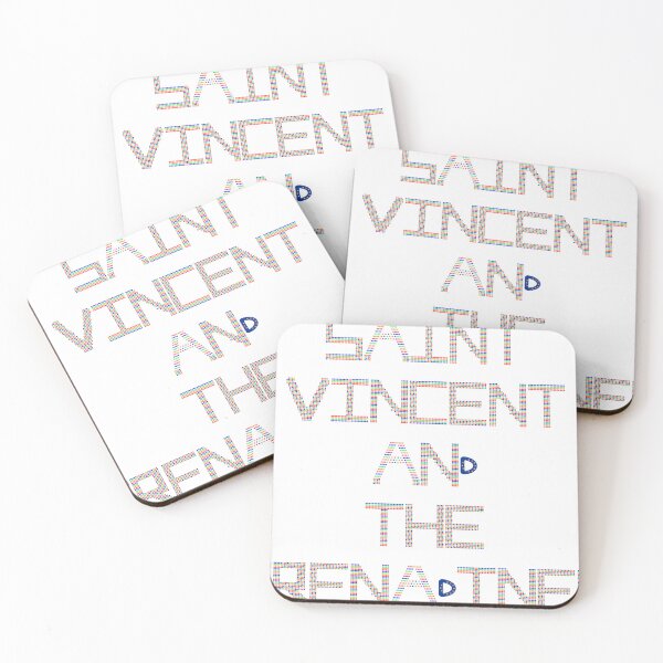 Item preview, Multicolor Rhinestone Saint Vincent And The Grenadines designed and sold by TheIconSmith.