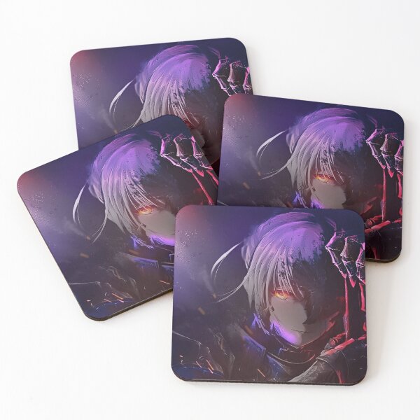 Item preview, Saber Dark Inferno Knight – Red-Eyed Shadow Warrior Anime Art designed and sold by Dyan4.
