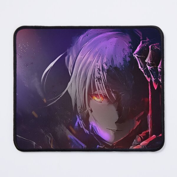 Item preview, Saber Dark Inferno Knight – Red-Eyed Shadow Warrior Anime Art designed and sold by Dyan4.