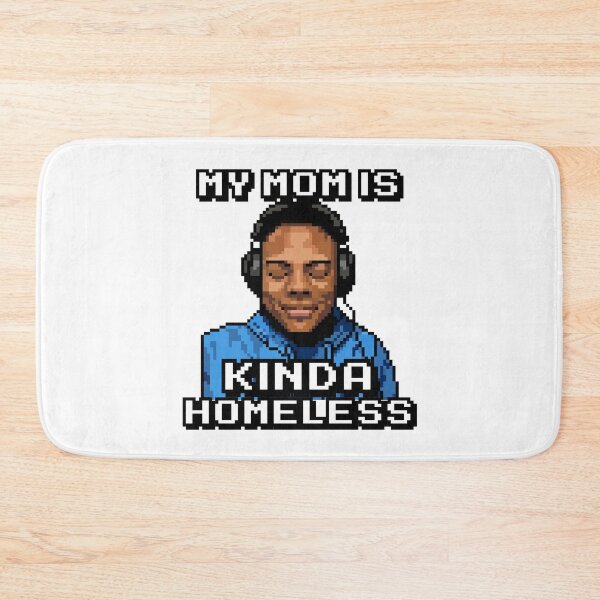 Item preview, Pixel Reaction Meme Art – “My Mom Is Kinda Homeless” Funny Expression Design designed and sold by Melivo-Pixel.