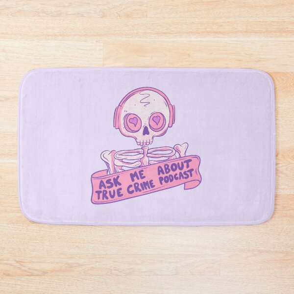 Item preview, Ask me about true crime podcasts designed and sold by Jess.a.creates.