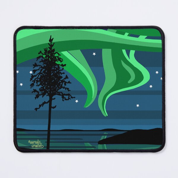 Item preview, Northern lights - Double Aurora - Abstract designed and sold by Aurealis Creatief.