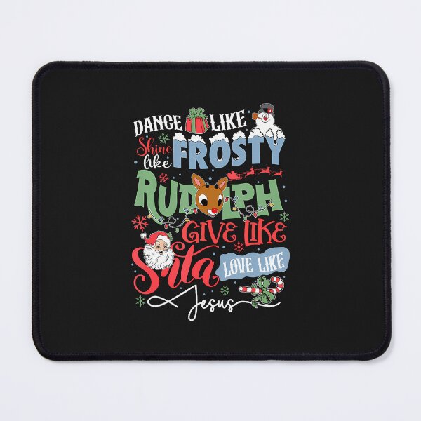 Item preview, Dance Like Frosty Shine Like Rudolph Love Like Jesus designed and sold by ArleneJene.