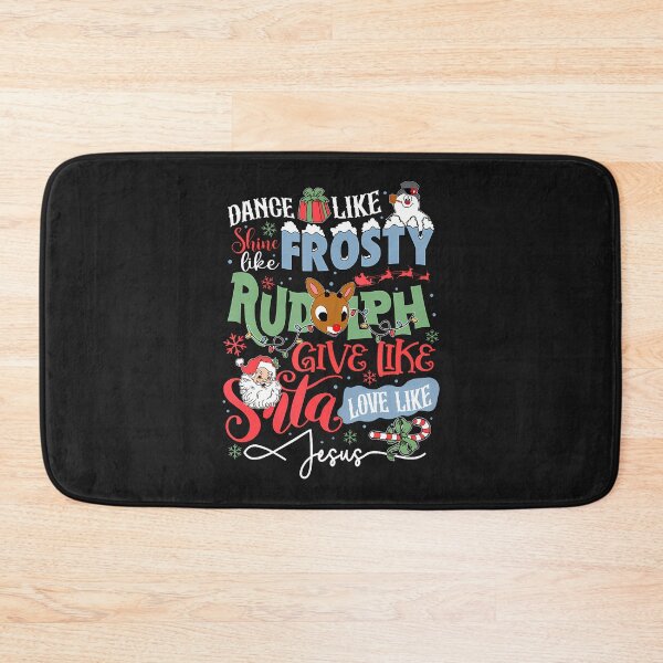 Item preview, Dance Like Frosty Shine Like Rudolph Love Like Jesus designed and sold by ArleneJene.