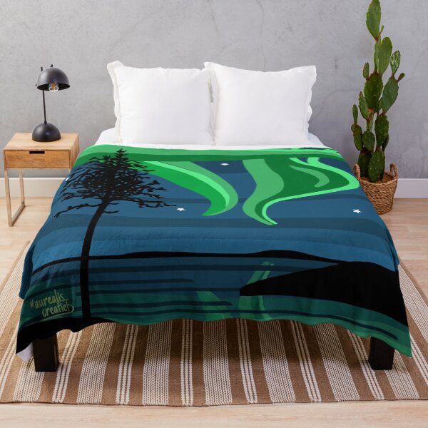 Item preview, Northern lights - Double Aurora - Abstract designed and sold by Aurealis Creatief.