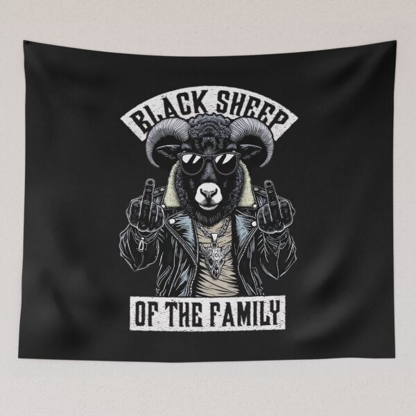 Item preview, Black Sheep designed and sold by BugiDesignArt.