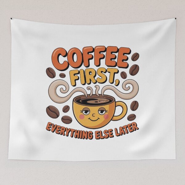 Item preview, Coffee First designed and sold by SztylishDesigns.