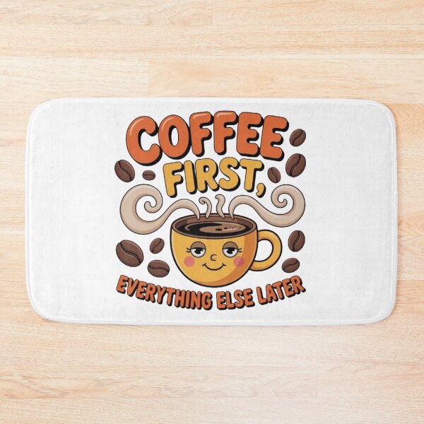 Item preview, Coffee First designed and sold by SztylishDesigns.