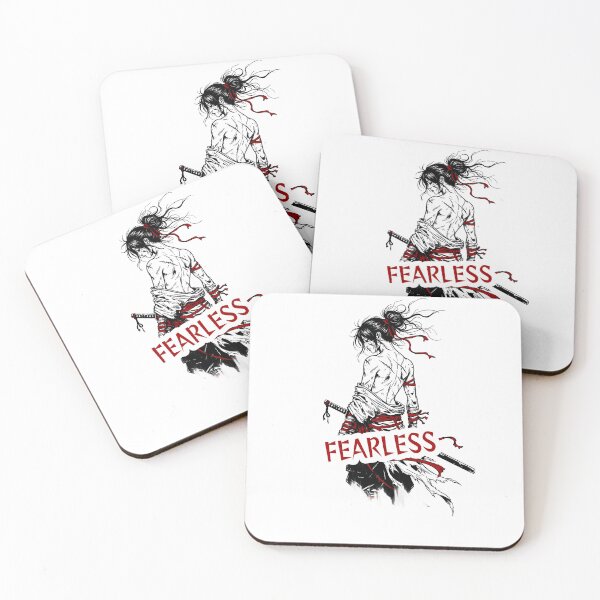 Item preview, Fearless 女浪人 (Onna Rōnin) – Lone Samurai Woman | Fearless Katana, Cool Samurai Girl, designed and sold by Shigen16.