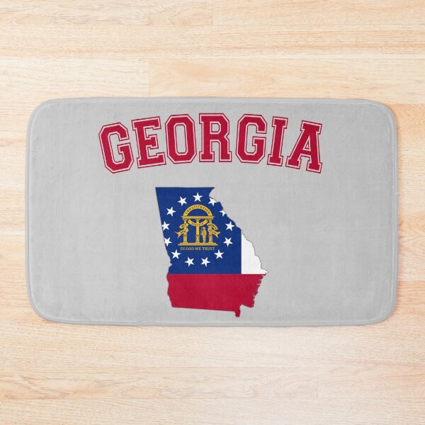 Item preview, Georgia State Flag Outline – Vintage College Style Pride Tee designed and sold by mashmosh.