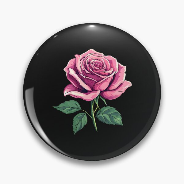 Item preview, Pink Rose Flower Botanist Garden Flower Pink Rose designed and sold by ArleneJene.