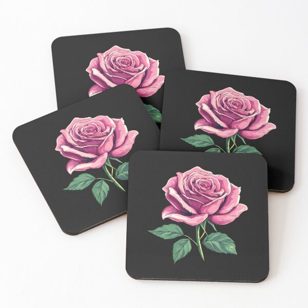 Item preview, Pink Rose Flower Botanist Garden Flower Pink Rose designed and sold by ArleneJene.