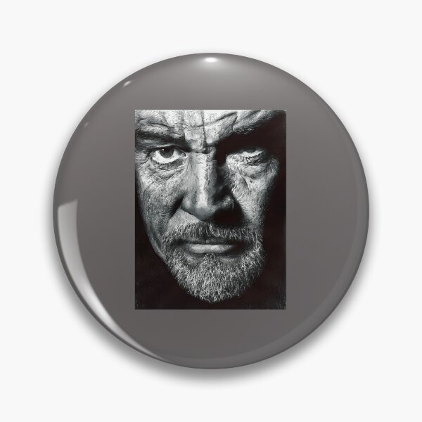 Item preview, SEAN-CONNERY-IN-BLACK-AND-WHITE-DONE-WITH-A-BIC-PEN designed and sold by JeanJete.
