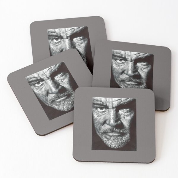 Item preview, SEAN-CONNERY-IN-BLACK-AND-WHITE-DONE-WITH-A-BIC-PEN designed and sold by JeanJete.