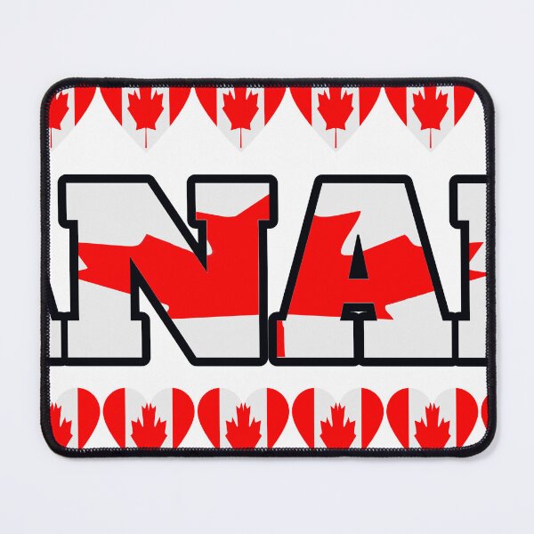 Item preview, Canada Flag Letters And Hearts designed and sold by TheIconSmith.