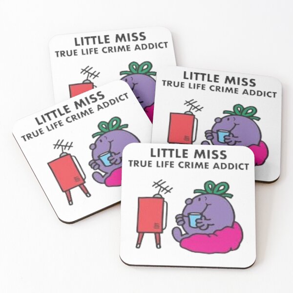 Item preview, Little Miss True Crime Addict designed and sold by Katie  Regan.