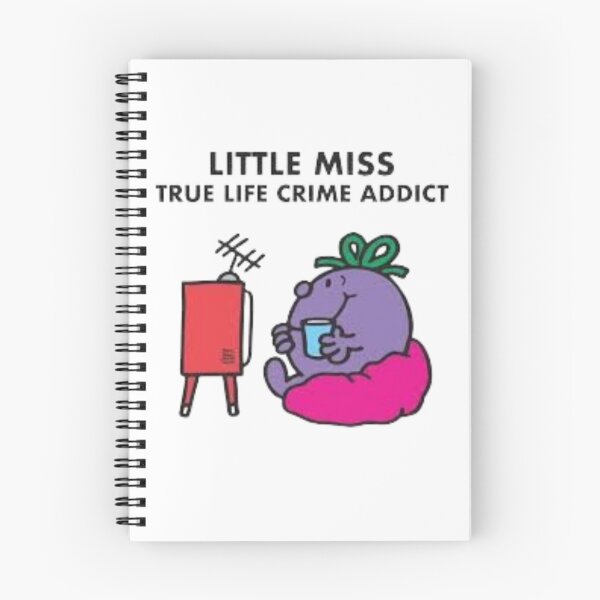 Item preview, Little Miss True Crime Addict designed and sold by Katie  Regan.
