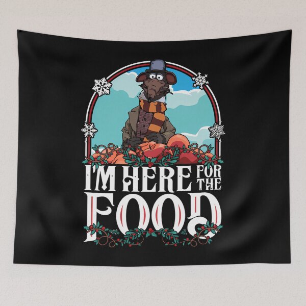 Item preview, Estoy aquí por la comida Muppet Christmas Carol Rizzo designed and sold by CitlalliHahn.