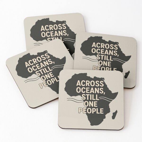 Item preview, Across Oceans, Still One People – Afro Diaspora Map Design designed and sold by The Melanic.