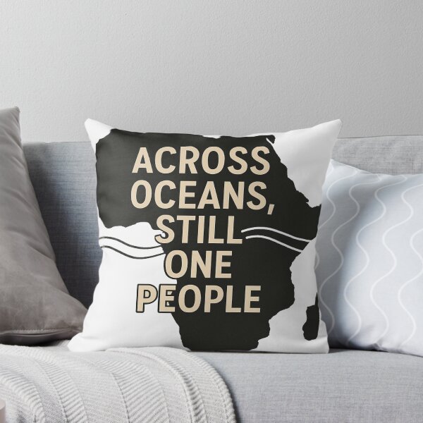 Item preview, Across Oceans, Still One People – Afro Diaspora Map Design designed and sold by The Melanic.