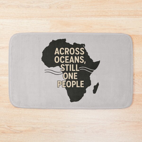 Item preview, Across Oceans, Still One People – Afro Diaspora Map Design designed and sold by The Melanic.