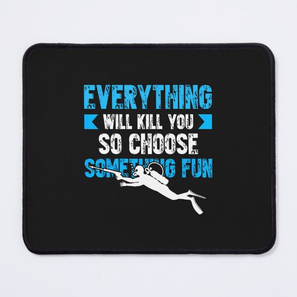 Item preview, Funny Scuba Diving Saying Freediving Deep Sea designed and sold by ArleneJene.