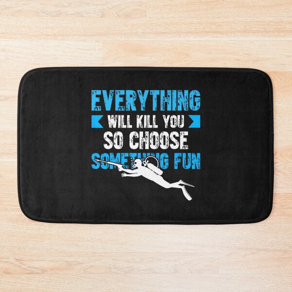 Item preview, Funny Scuba Diving Saying Freediving Deep Sea designed and sold by ArleneJene.