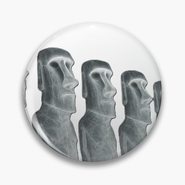 Item preview, Moai statues Easter Island designed and sold by sightsmodern.