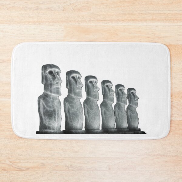 Item preview, Moai statues Easter Island designed and sold by sightsmodern.