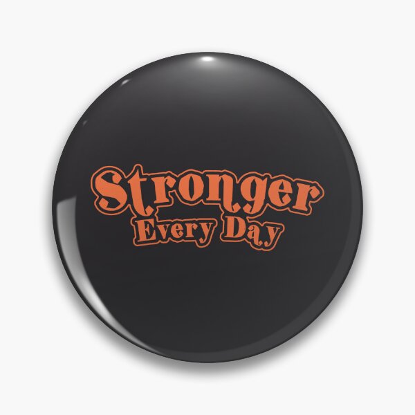 Item preview, Bold Retro Stronger Every Day Typography designed and sold by trepiu.